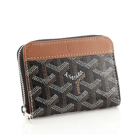 goyard wallet prices|goyard zipper wallet.